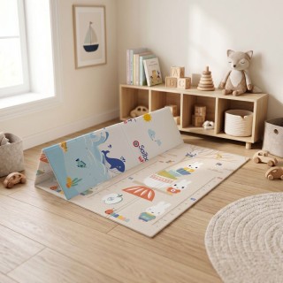 Playmat Lipat Motif J Kelinci Laut dan Langit